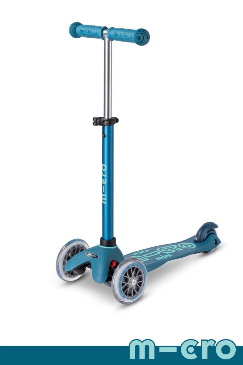 micro mini scooter ice blue traveling tikes