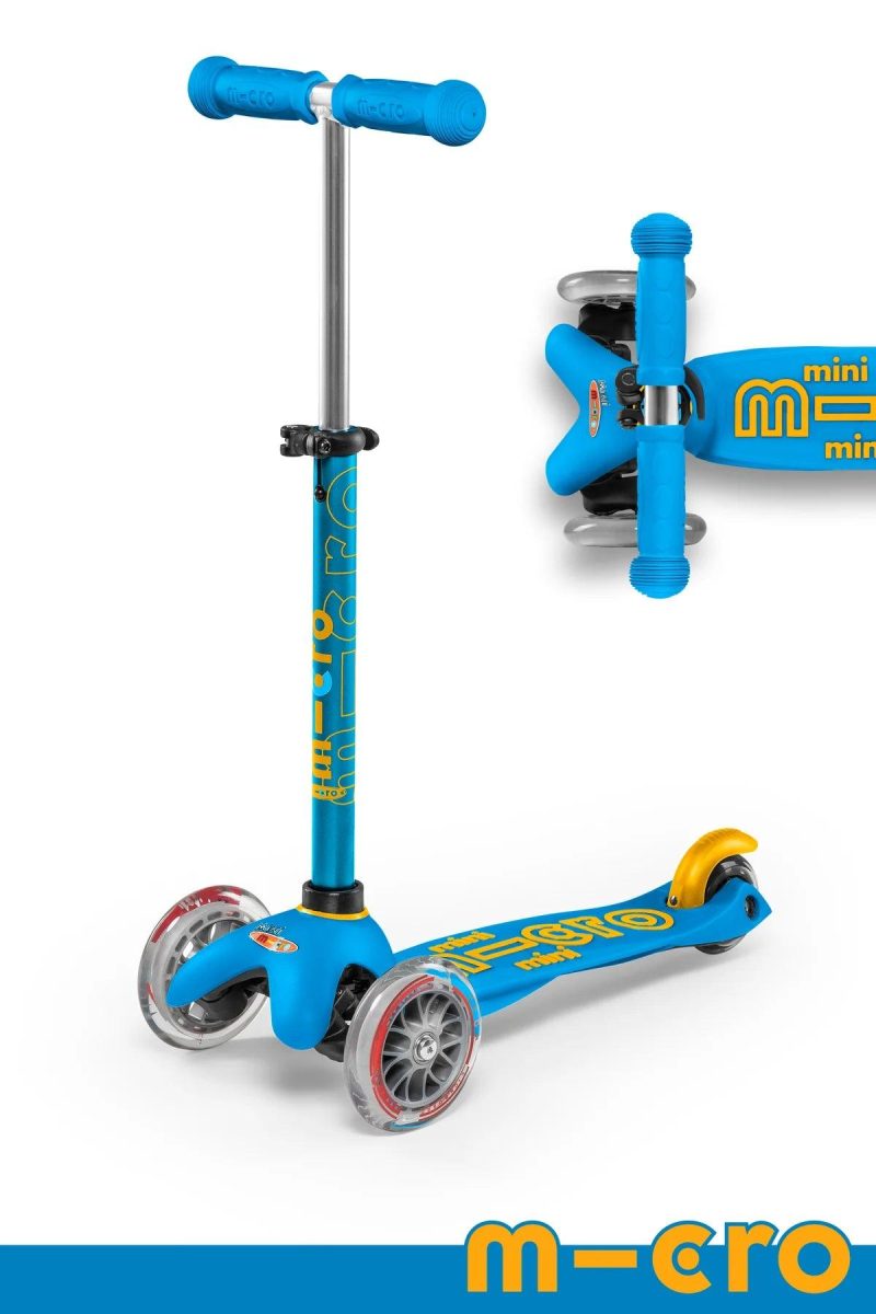 micro mini scooter ocean blue traveling tikes