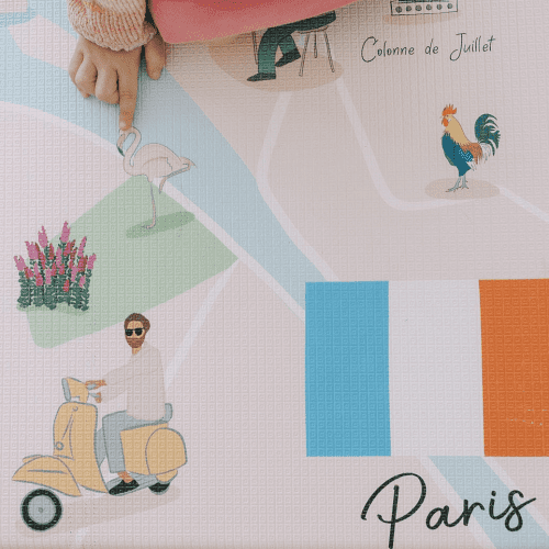 milk it baby paris play mat traveling tikes 8