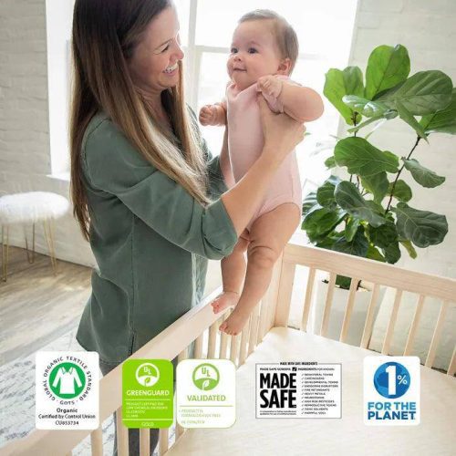 naturepedic organic breathable ultra 2 stage baby crib mattress mc47c traveling tikes 9