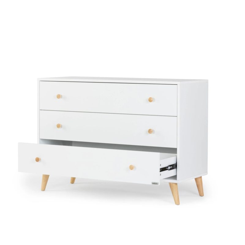 new austin 3 drawer dresser dresser white natural 406067