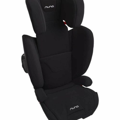 nuna aace flame retardant free booster car seat caviar traveling tikes 4