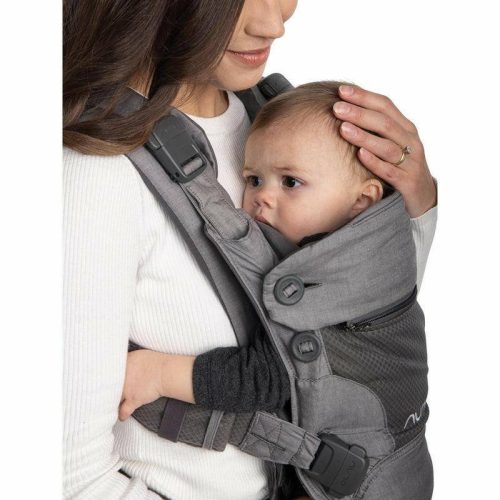 nuna cudl 4 in 1 baby carrier softened denim traveling tikes 4