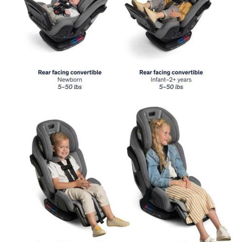 nuna exec all in one convertible car seat caviar traveling tikes 9