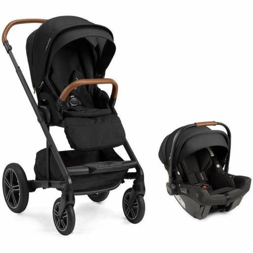 Nuna MIXX next + PIPA urbn Travel System - Caviar - Traveling Tikes