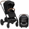 Nuna MIXX Next with Magnetic Buckle + Pipa RX Infant Car Seat Bundle - Caviar - Traveling Tikes