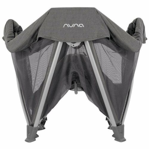 nuna sena aire playard with zip off bassinet changer one box granite traveling tikes 6