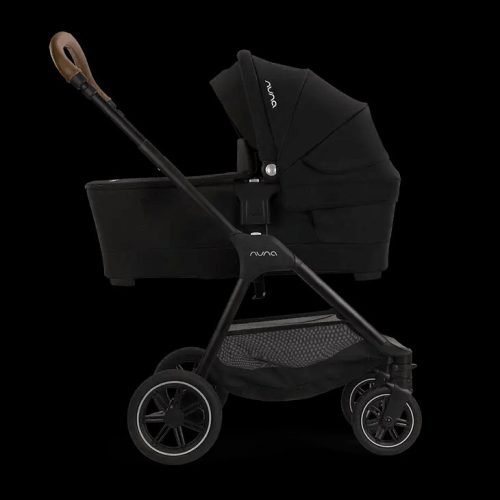 nuna triv lytl bassinet and stand caviar traveling tikes 9