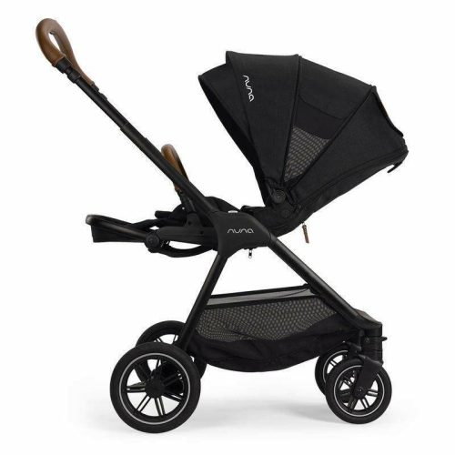 nuna triv next compact stroller caviar traveling tikes 5