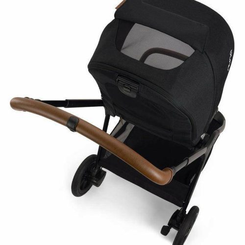 nuna triv next compact stroller caviar traveling tikes 6