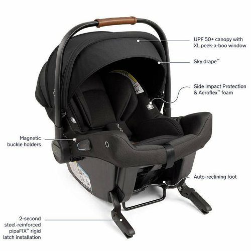 nuna triv next pipa urbn travel system caviar traveling tikes 3