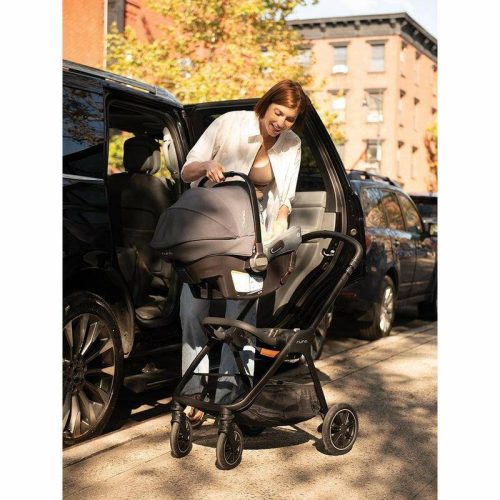 nuna triv next pipa urbn travel system caviar traveling tikes 7