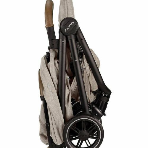 nuna trvl self folding compact stroller hazelwood traveling tikes 4