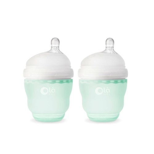 Olababy GentleBottle 4oz 2 Pack - Mint - Traveling Tikes