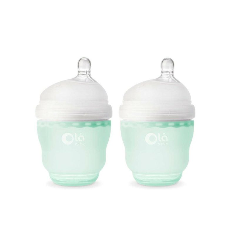 Olababy GentleBottle 4oz 2 Pack - Mint - Traveling Tikes