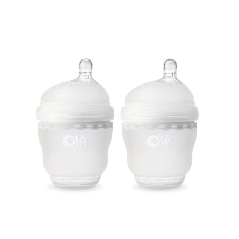 Olababy GentleBottle 4oz 2 Pack - Translucent - Traveling Tikes