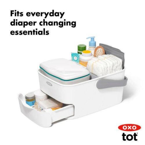 oxo tot diaper caddy with changing mat traveling tikes 5