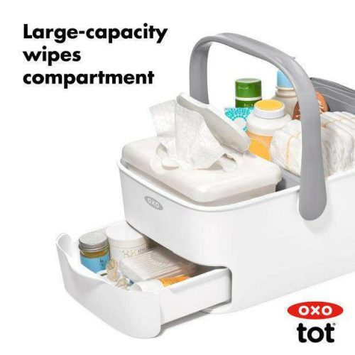 oxo tot diaper caddy with changing mat traveling tikes 7