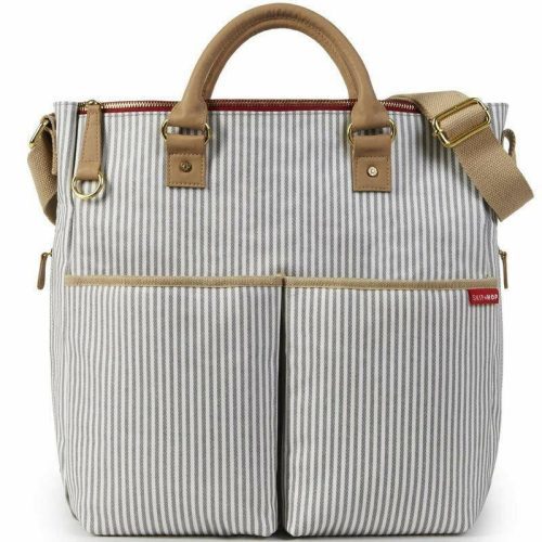 Skip Hop Duo Special Edition Diaper Bag - Limited Edition French Stripe - Traveling Tikes