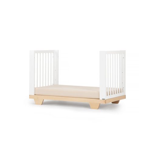 spirit 8 in 1 convertible crib white natural 292995