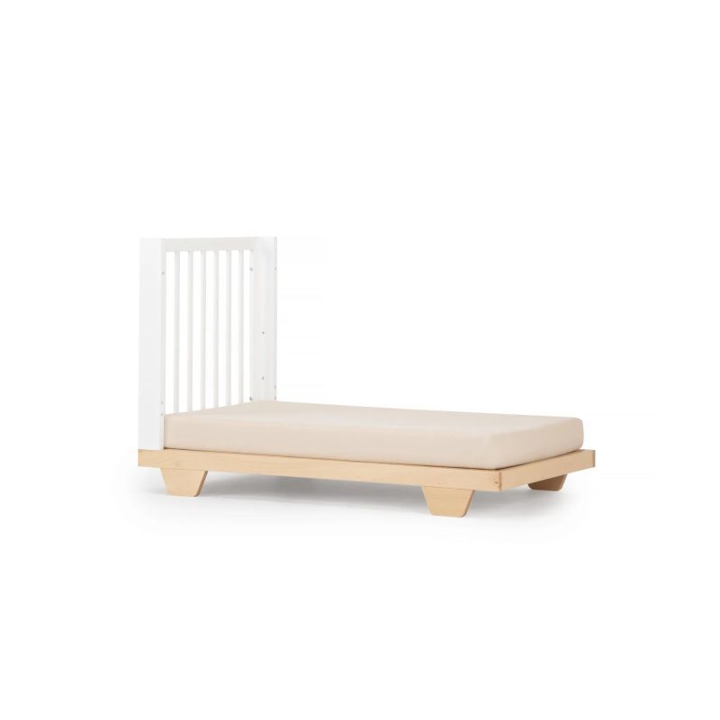 spirit 8 in 1 convertible crib white natural 473955