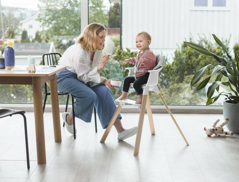 stokke clikk cushion grey sprinkles traveling tikes 4