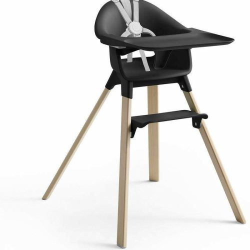 stokke clikk high chair black natural traveling tikes 3