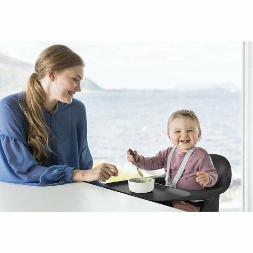 stokke clikk high chair black natural traveling tikes 5