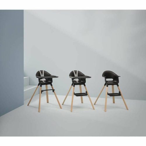 stokke clikk high chair black natural traveling tikes 7