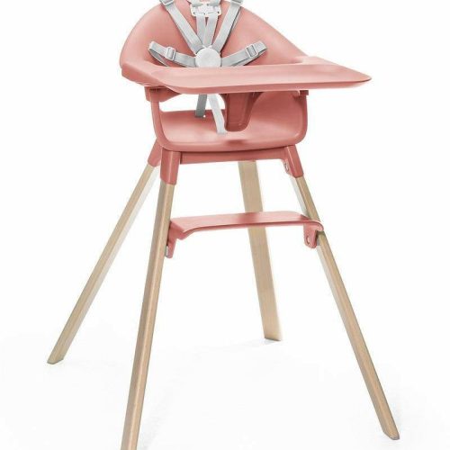 Stokke Clikk High Chair - Sunny Coral - Traveling Tikes