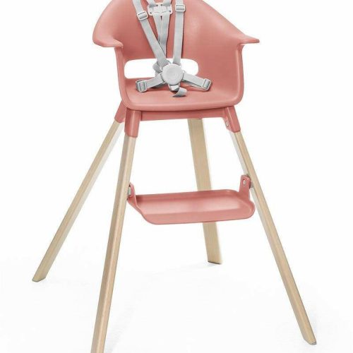 stokke clikk high chair sunny coral traveling tikes 4