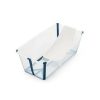 Stokke Flexi Bath & Newborn Support - Transparent Blue - Traveling Tikes