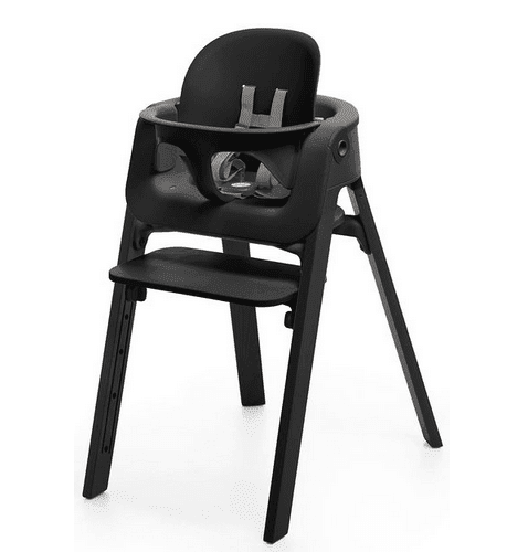 Stokke Steps High Chair - Black/Black - Traveling Tikes