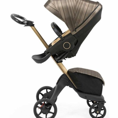 stokke xplory x stroller gold edition traveling tikes 3