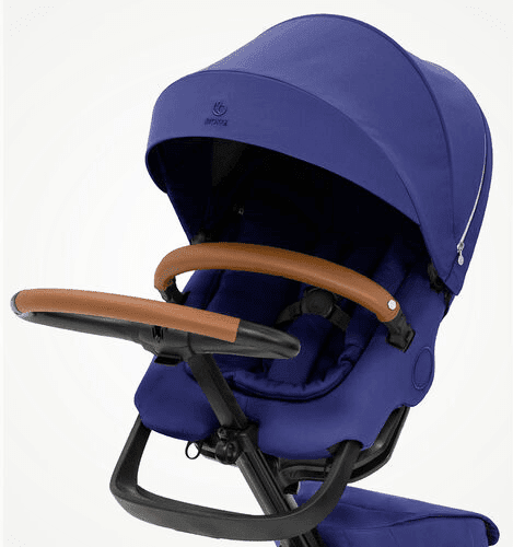 stokke xplory x stroller royal blue traveling tikes 3