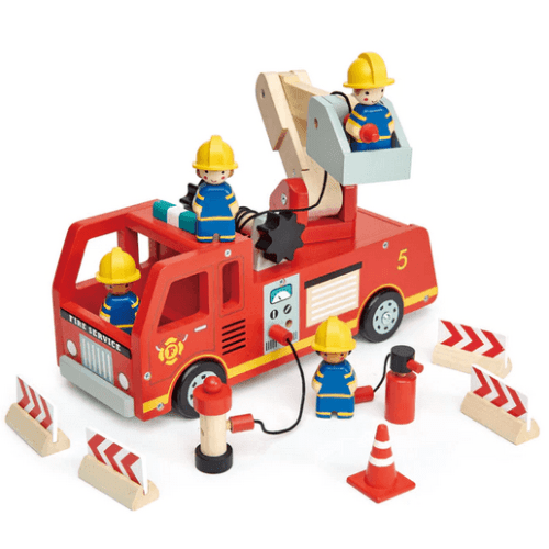 Tender Leaf Fire Engine - Traveling Tikes