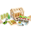 Tender Leaf Greenhouse and Garden Set - Traveling Tikes