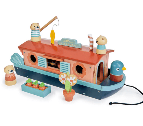 Tender Leaf Little Otter Canal Boat - Traveling Tikes