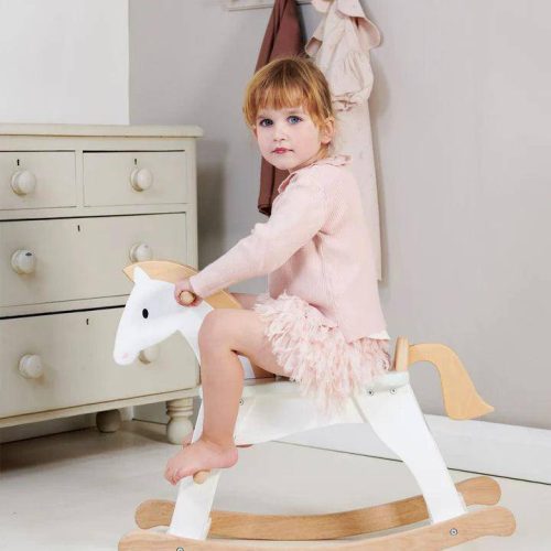 tender leaf lucky rocking horse traveling tikes 3