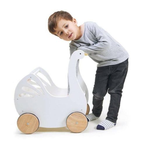 tender leaf sweet swan pram traveling tikes 5