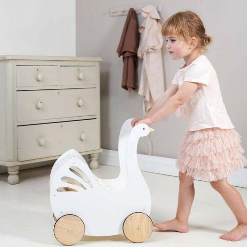 tender leaf sweet swan pram traveling tikes 7