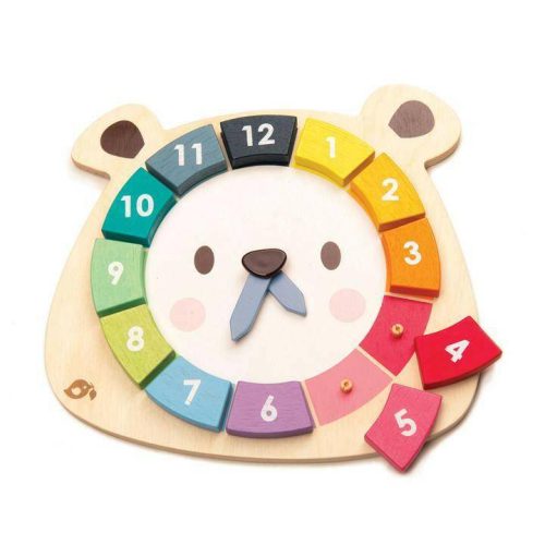 Tender Leaf Toys Bear Colours Clock - Traveling Tikes