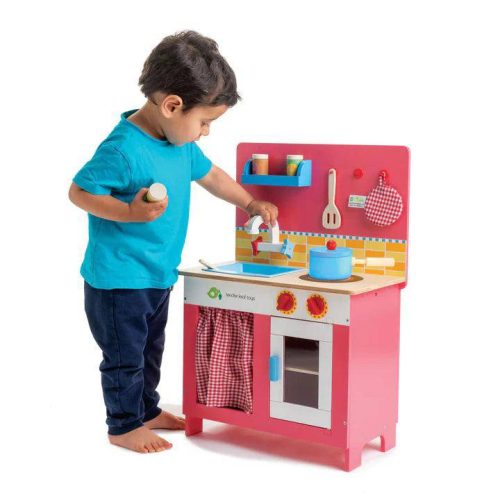 tender leaf toys cherry pie kitchen traveling tikes 3