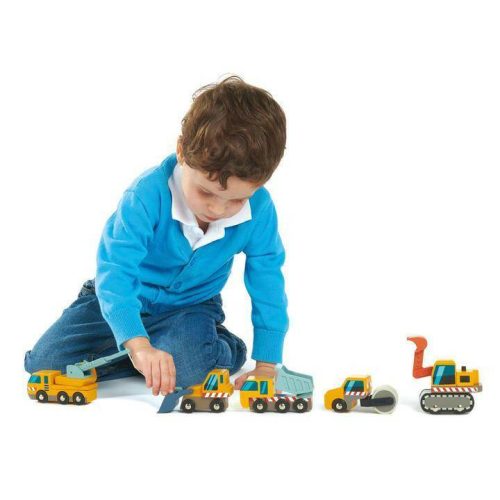 tender leaf toys construction site traveling tikes 4