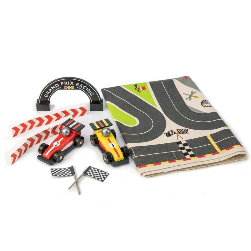 tender leaf toys formula one racing playmat traveling tikes 1