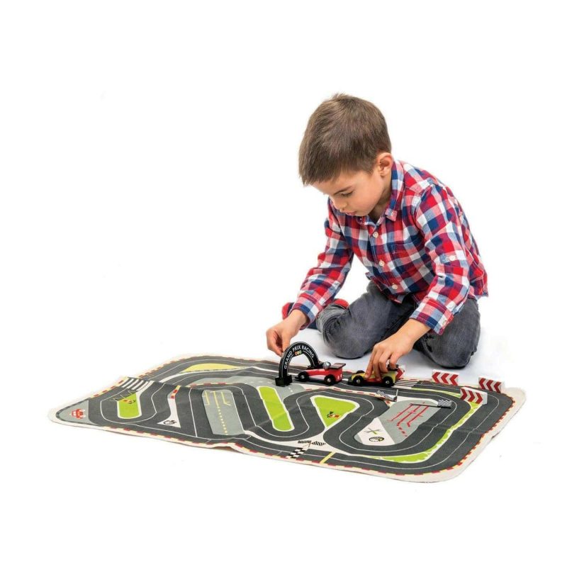 tender leaf toys formula one racing playmat traveling tikes 3