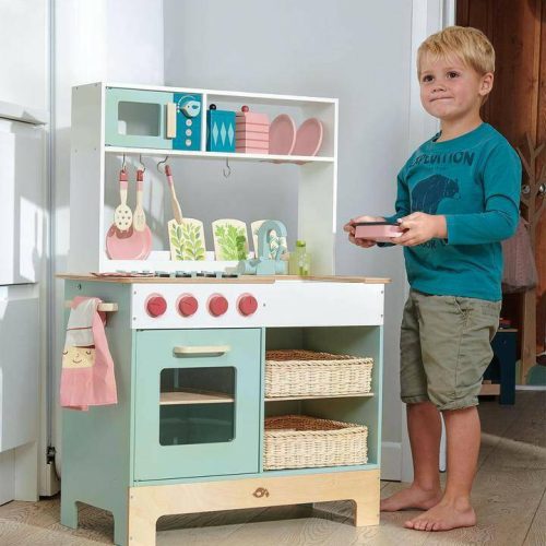 tender leaf toys kitchen range traveling tikes 8