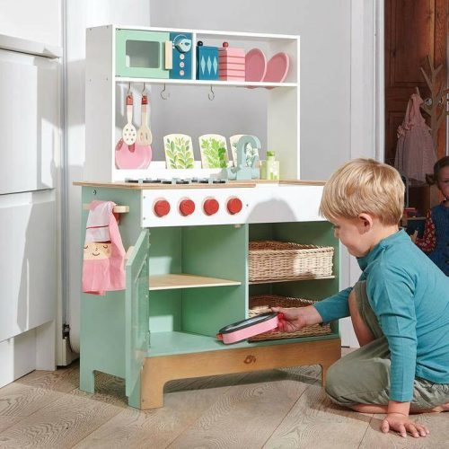 tender leaf toys kitchen range traveling tikes 9