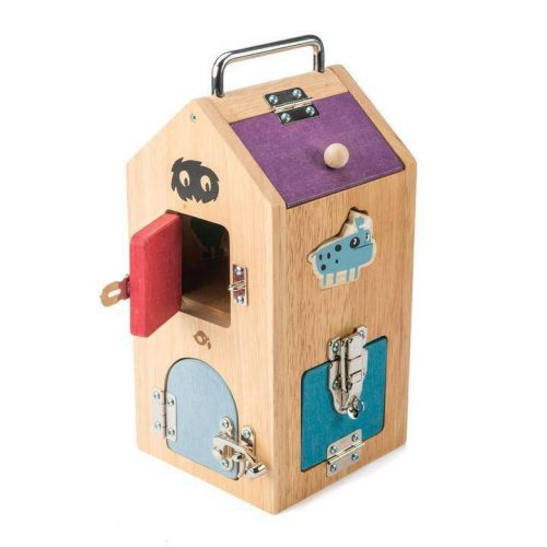 Tender Leaf Toys Monster Lock Box - Traveling Tikes