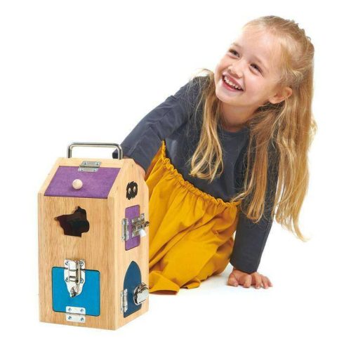 tender leaf toys monster lock box traveling tikes 4